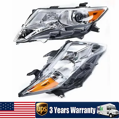 Pair Car Halogen Headlight Headlamp Assembly Fit Fit Toyota Venza 2009-2016 US • $161.50