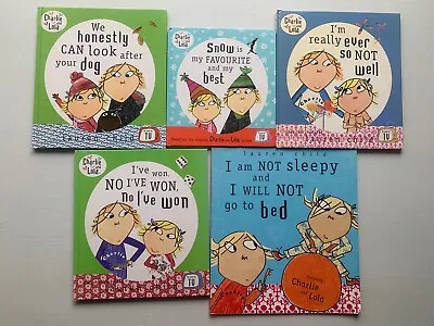 Charlie And Lola Ks1 Book Bundle X5 Books • £4.50