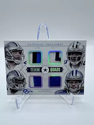 2014 Dallas National Treasures Quads Card 01/25 Romo Bryant Murray Witten • $125