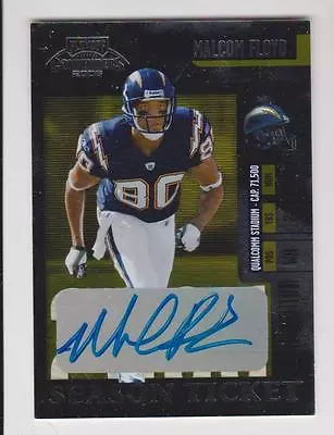 Malcom Floyd 2006 Playoff Contenders Rookie Ticket Only True Rc Auto ! #101 • $34.99