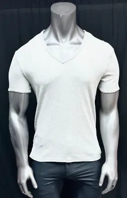 Men's G-STAR /Silver V-Neck T-Shirt Size Large • $30