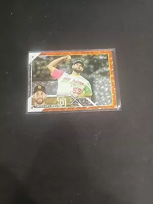 2024 Topps Series 1 Orange Foilboard Michael Wacha /299 San Diego Padres • $1.25