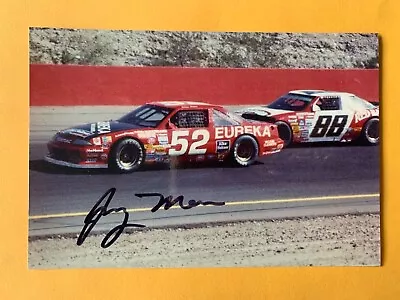 JIMMY MEANS NASCAR Racing Race Car Driver Auto Autographed Signed 4x6 Photo 2 • $6.99