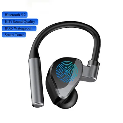 Wireless Bluetooth V5.2 Sport Earphones Headphones Run Earbuds EarHook  With Mic • $10.58