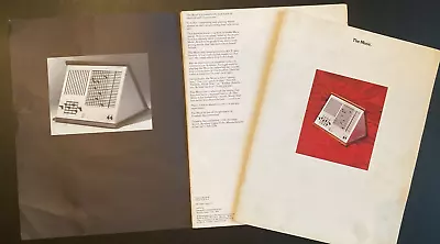 Vtg & Orig Triadex The Muse Synthesizer Operation Manual & Brochure 1970 • $49.99