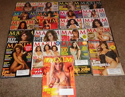 Lot Of 21 Vintage Maxim Magazines  (NICE) • $18.44