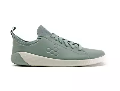 Vivobarefoot Geo Court Knit Men's Shoes Sea Green Leather Sneaker • $71.50