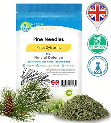 £135 • Buy Pine Needle Tea & Extract Organic Dried Needles (suramin Shikimic Acid) UK