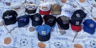 Lot Of 5 MLB/NFL/NCAA Hats • $15