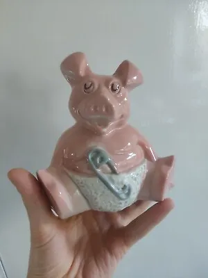 NatWest Pig Wade Piglet Baby Pig Money Box • £5