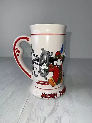 Mickey Mouse Beer Stein  Mickey Through The Years  Ceramarte Mug Bright Color • $6.15