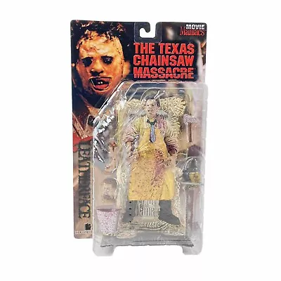 '98 McFarlane Movie Maniacs Series 1 Texas Chainsaw Massacre Leatherface Bloody  • $45.88