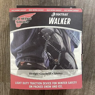 Red Wing Shoes Yaktrax Walking Light Duty Traction On Ice & Snow Size Small NIP • $14.99