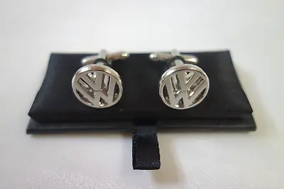 £5 • Buy VW Silver Coloured Mens Cufflinks - Good Cond