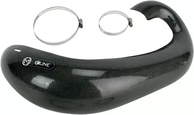 Moose Racing 2-Stroke Carbon Fiber Pipe Guard-Kawasaki-KX 125-00-05-FMF - Motocr • $159.95