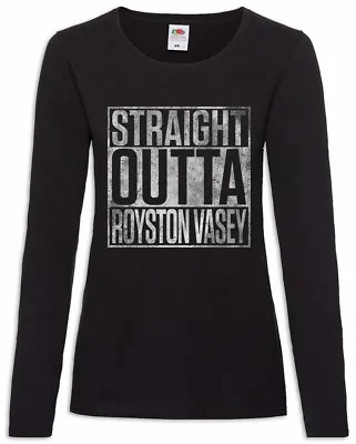 Straight Outta Royston Vasey Women Long Sleeve T-Shirt League Of Fun Gentlemen • £27.59