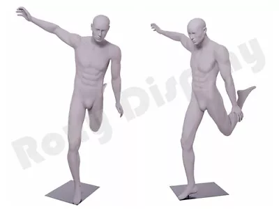 Male Mannequin Muscular Soccer Player Dress Form Display #MC-CRIS03 • $315