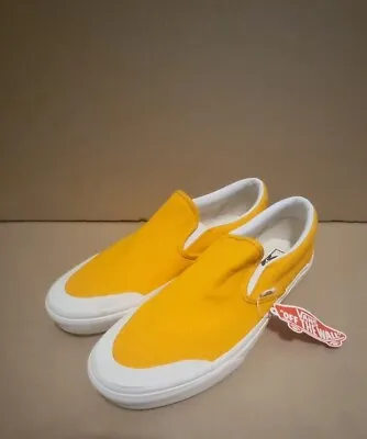 Vans - Classic Slip On Yellow - Men's Women's Unisex Casual Shoe US 10 • $20.99