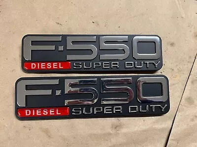 2pcs Fits For 97-03 1997-2003 Truck F550 Diesel Superduty Emblems Badges • $33.99