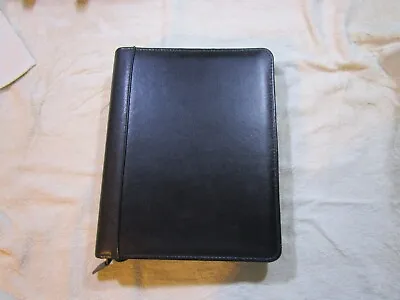 Franklin Covey Genuine Leather Zippered Planner • $22.99