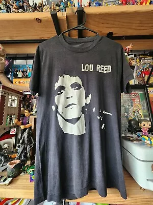 Lou Reed RARE 70s 80s 90s Vintage T Shirt No Tag • $1100