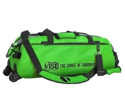 Vise Green 3 Ball Tote Bowling Bag • $84.95