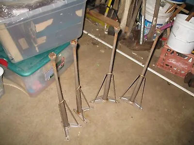 VTG TABLE LEGS RECLAIM REPURPOSE SALVAGE LOT OF 4 REMOVED FROM A SCHOOL DESK 70s • $40