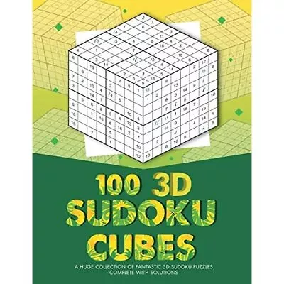 £12.68 • Buy 100 3D Sudoku Cubes - Paperback / Softback NEW Media, Clarity 06/11/2018
