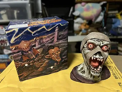 Growling Monsters 1996 Cresner Mummy Halloween Horror Bust Statue New In Box HTF • $99.99