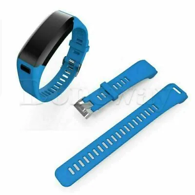 Replacement Silicone Wristband Watch Band Strap W/Tool For Garmin Vivosmart HR • $19.18