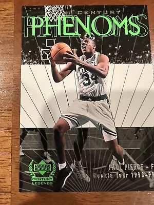 1998-99 Upper Deck Century Legends Paul Pierce #53 Rookie RC HOF • $3.49