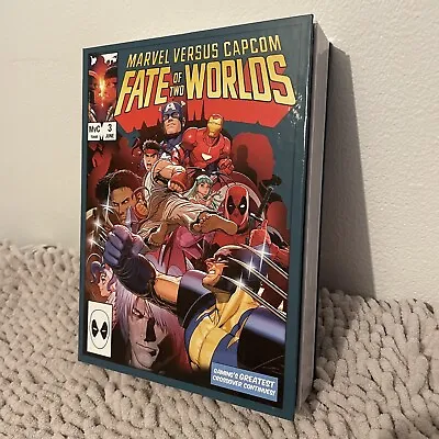 Marvel Vs Capcom 3 Fate Of Two Worlds Promo Box With Comic Art Book Promotional • £39