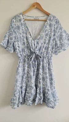 $16 • Buy Ghanda Dress Sz Large 12 Boho Festival Gypsy 