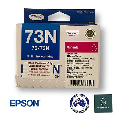 Epson 73N Magenta Ink Cartridge ~ Brisbane ~ Same Day • $19.23