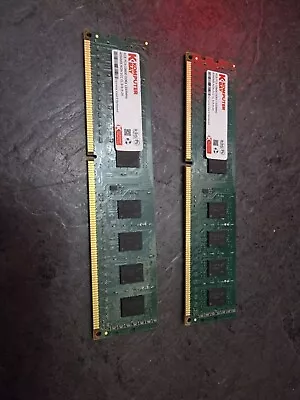 8gb Ram 2x4GB DDR3 1333MHz RAM Desktop Ram - PC Ram • £12