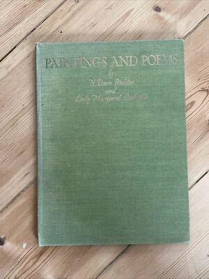 $73.39 • Buy Herbert Davis Richter SIGNED Paintings & Poems Margaret Sackville 1944￼