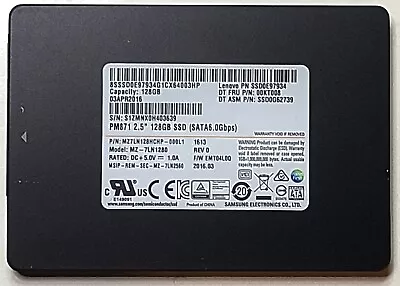 NEW - Lenovo IdeaPad 330-15AST 128GB SSD Drive 00KT008 Samsung MZ-7LN1280 AMD • $54.33