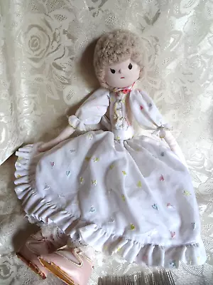 VINTAGE  40 Cm    BOUDOIR STOCKING  DOLL ~ UNKNOWN ORIGIN • $18