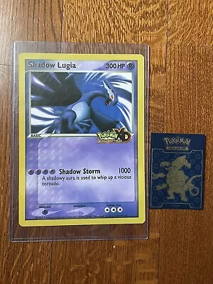 Pokemon TCG Shadow Lugia Jumbo XD Gale Of Darkness Promo Near Mint (2005) • $185