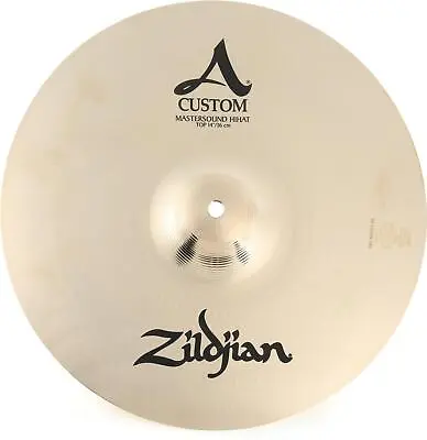Zildjian 14 Inch A Custom Mastersound Hi-hat Top Cymbal • $244.95