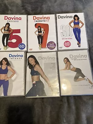 Davina McCall Bundle Fitness DVD X 6 Preowned GC • £12.99
