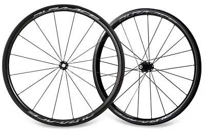 Shimano WH-R9100-C60-TU Carbon TUBULAR Wheelset Shimano Sram 9 10 11 Speed • $1399.98