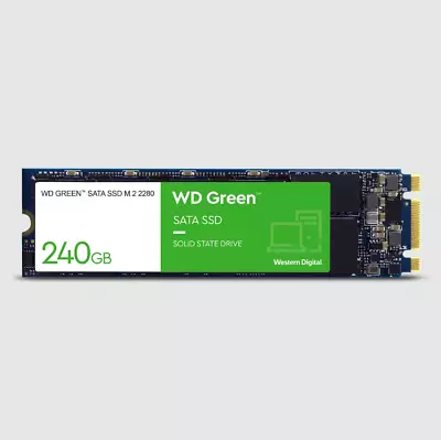 WD 240GB Green SSD M.2 SATA Drive WDS240G3G0B • $68