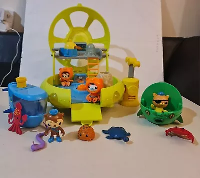 Octonauts Octolab Playset 4 Figures 2 Gups 6 Ceatures 2012 Mattel Incomplete. • £29.95