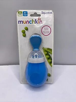 Munchkin Squeeze Baby Food Dispensing Spoon BPA FREE 4+ Months Brand New Sealed • $15