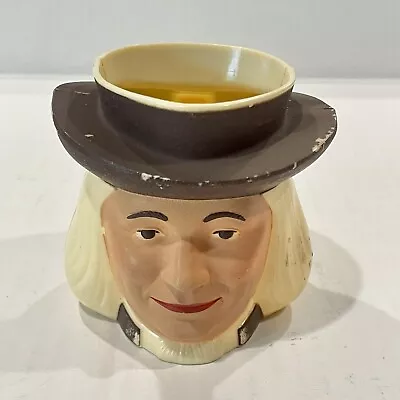 Vintage F & F Quaker Oats Man Plastic Cup Mug Premium Made In USA • $10