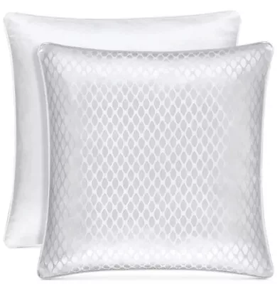 J Queen New York Astoria White (1)  Euro Sham 26 X 26” New • $27.99