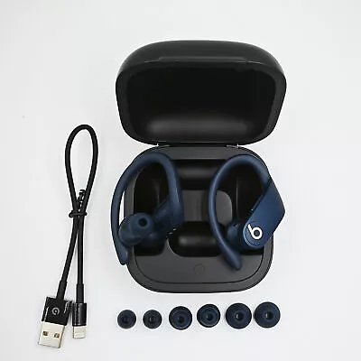 Beats By Dr. Dre PowerBeats Pro Wireless Earbuds Earphones + Charging Case Navy • $218.90