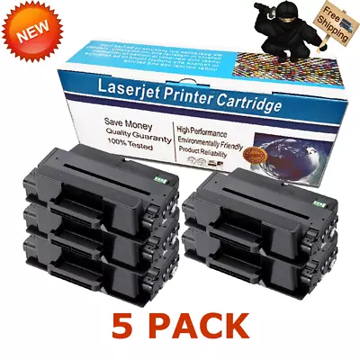 5PK MLT-D205L High Yield Black Laser Toner For Samsung ML-3312ND SCX-5739FW • $112.90