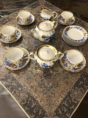 Antique Verbilki Gardner Tea Set 1766-1891 RUSSIAN PORCELAIN Set Of 5  • £265.41